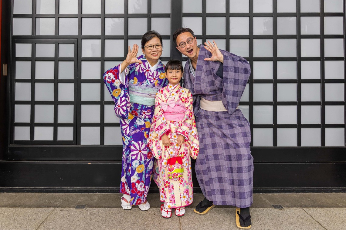 フォトスタジオENOが撮影した「和服、着物、ファミリー」の写真
