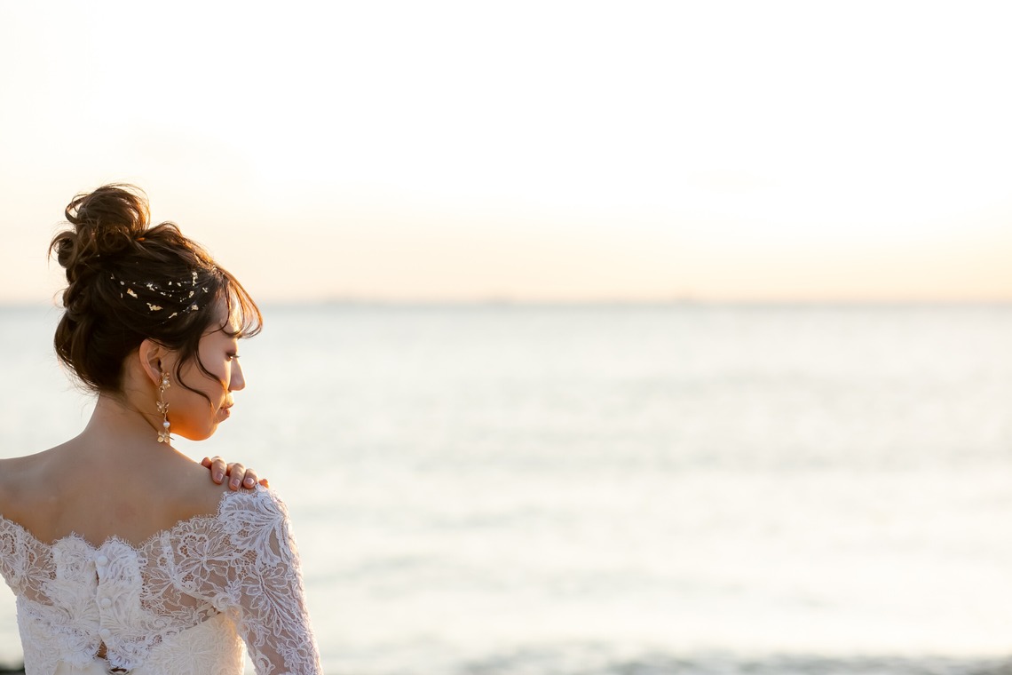 小林が撮影した写真のアルバム「ロケーションウエディング」