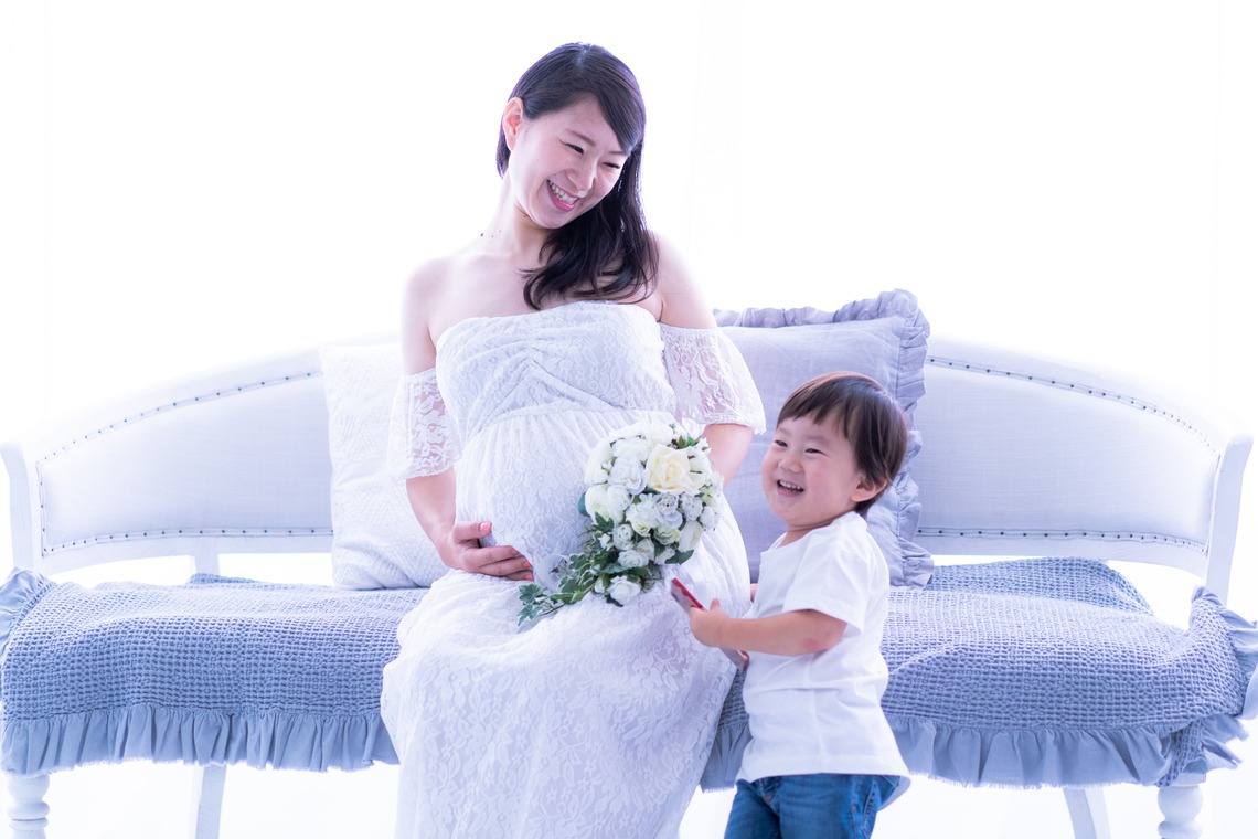 あさぎフォト　喜多紀子が撮影した写真のアルバム「「マタニティ撮影、もうすぐ僕もお兄ちゃん」」