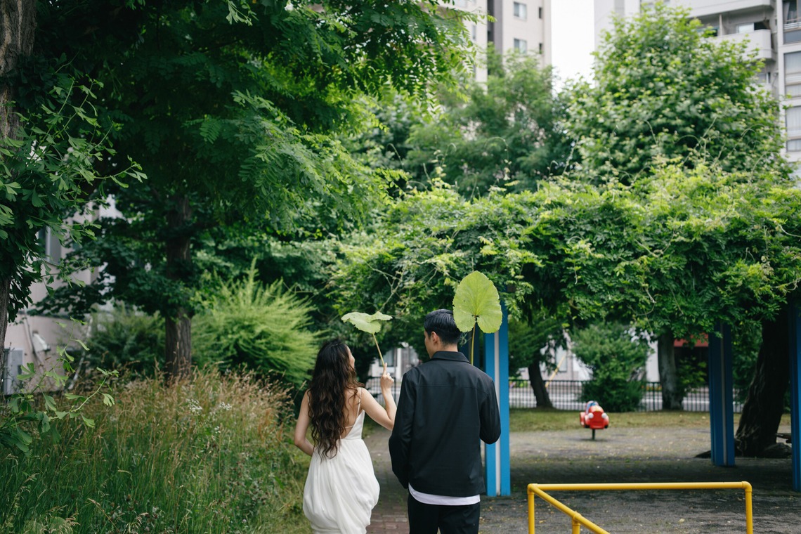 uno e creative act.が撮影した「街中スナップで残す二人だけのラブストーリーフォト」の写真