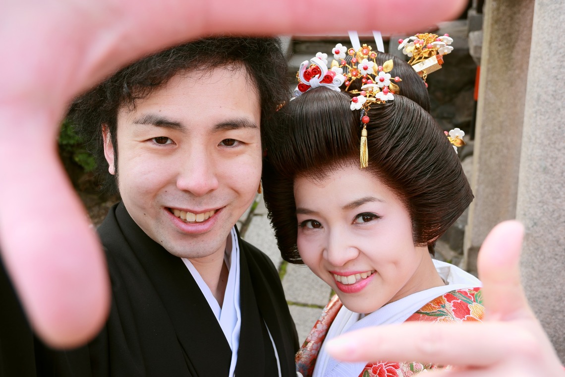 京都・中尾写真場が撮影した「和装ロケーションフォト」の写真