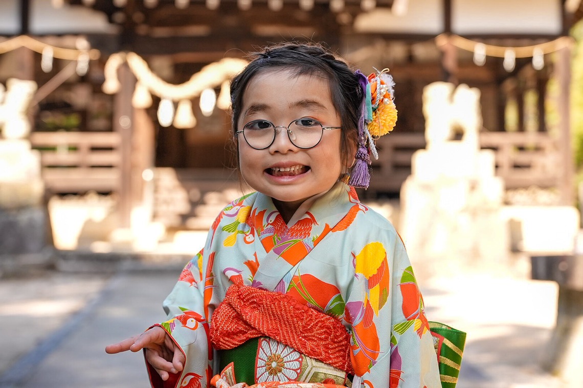 心綴フィルムが撮影した「七五三①」の写真