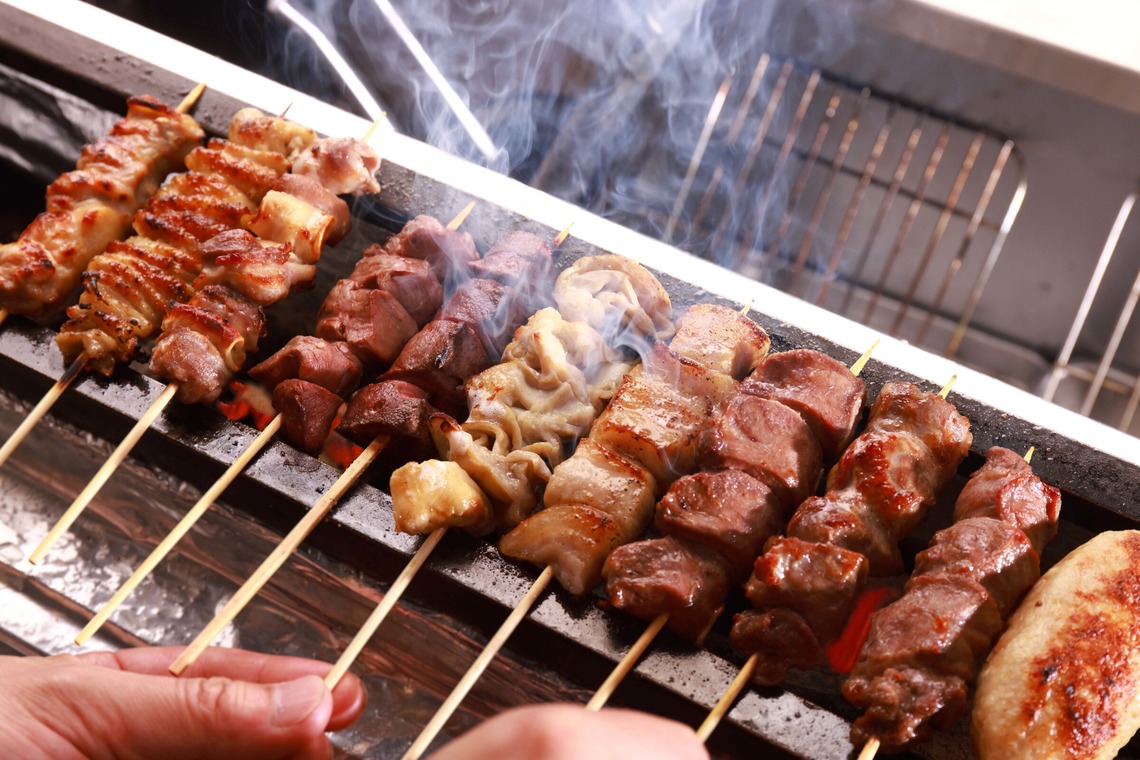 森安　照が撮影した「焼き鳥屋さん」の写真