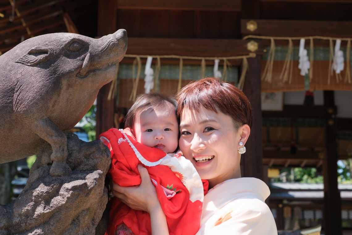 高夏写真店が撮影した「お宮参りの撮影」の写真