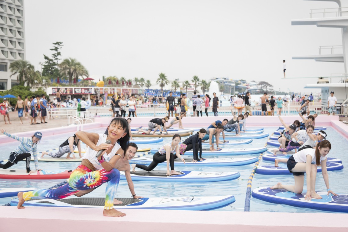 長濱崇が撮影した「サップヨガイベント/大磯ロングビーチ」の写真