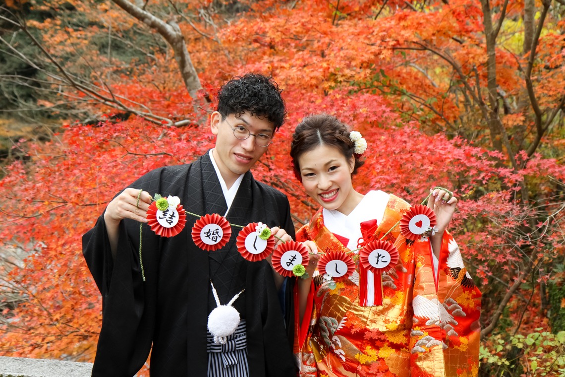 スマイルハンターが撮影した「ウェディング前撮り和装」の写真