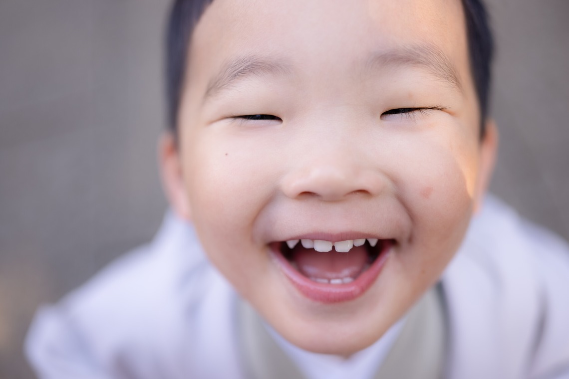 寫樂斎が撮影した「七五三（廣幡八幡宮）」の写真