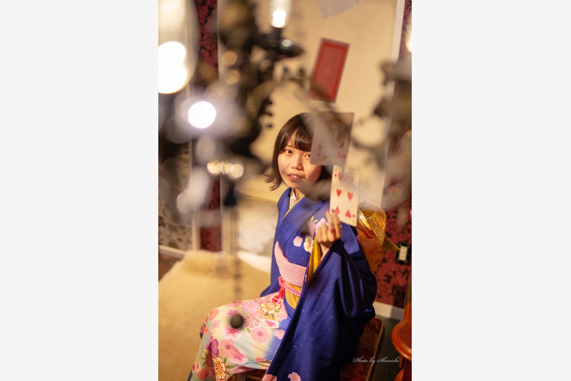 浅野真一が出張撮影した家族写真(キッズ,ベビーフォト)などが写った「成人式前撮り」の家族写真