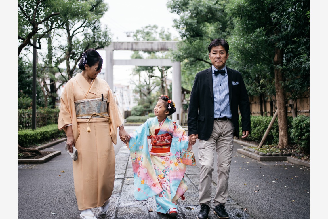 植村由理が撮影したエンゲージメントフォトのアルバム「七五三　＠神明社　横浜」