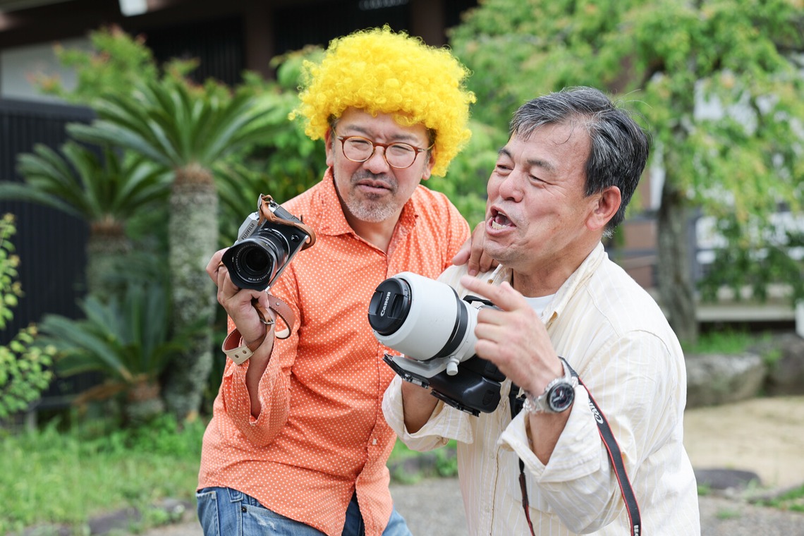 ちずカメラが撮影した「写真家　橘田龍馬さんの子供写真教室の様子」の写真