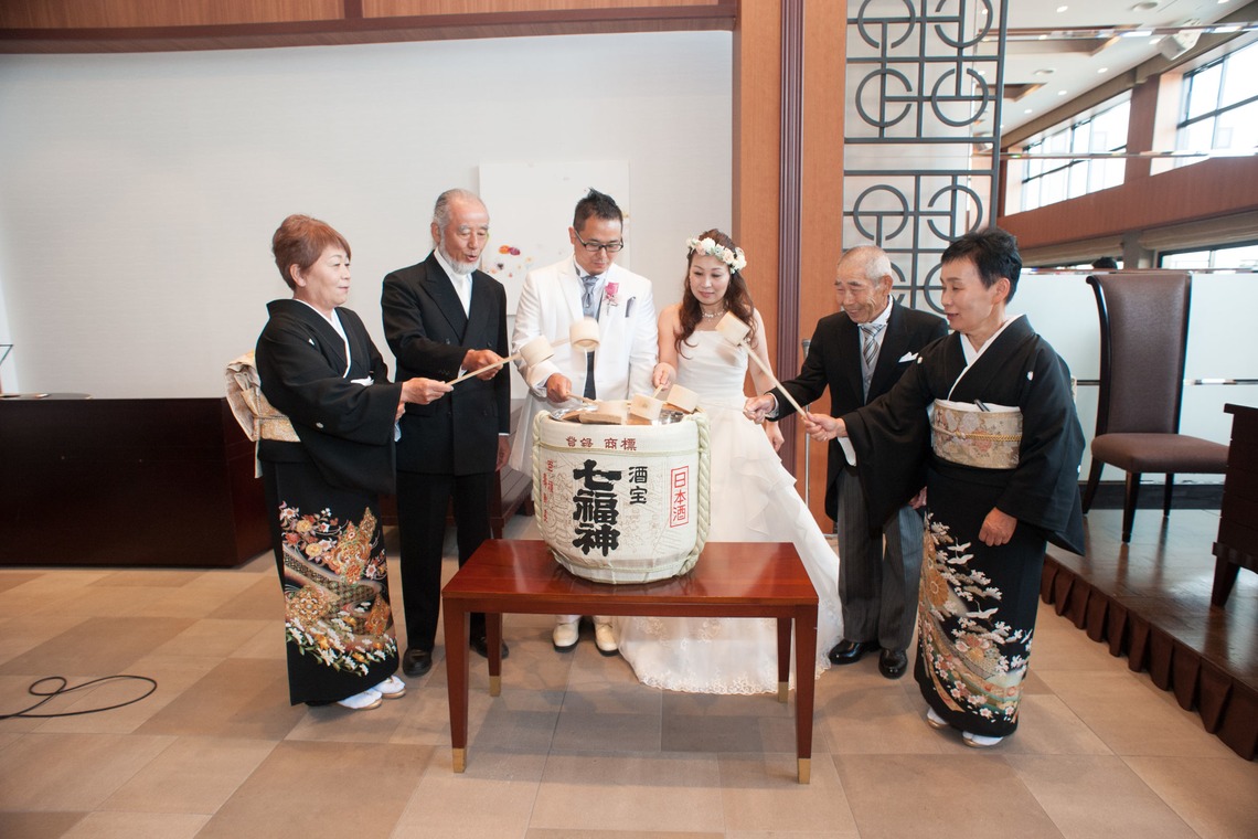 ブライダルフォトＡＩが撮影した写真のアルバム「ララシャンスいわき-クローバー-」