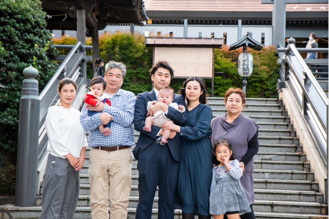 山下　剛が撮影した家族写真の出張撮影/お宮参りのアルバム「お宮参り撮影」