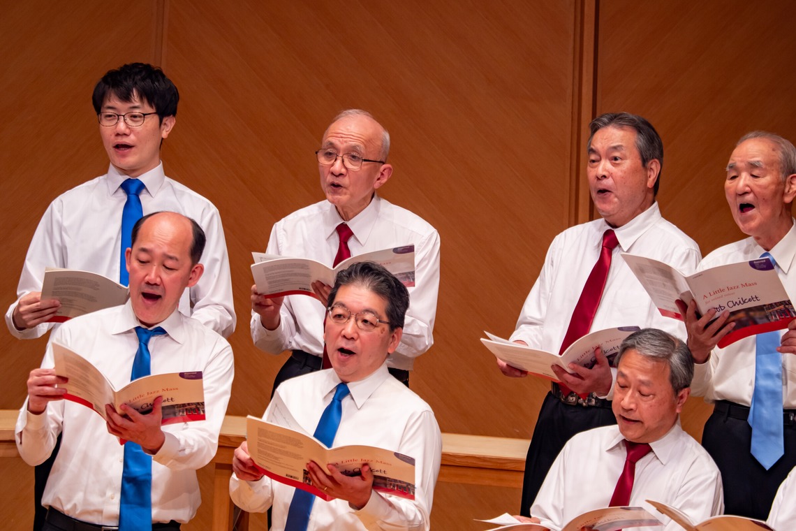 原野 英樹が撮影した「コンサート撮影 ホールでのコーラス撮影」の写真