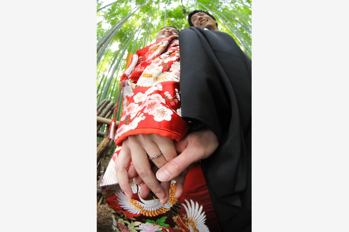 スマイルハンターが撮影した「ウェディング前撮り和装」の写真