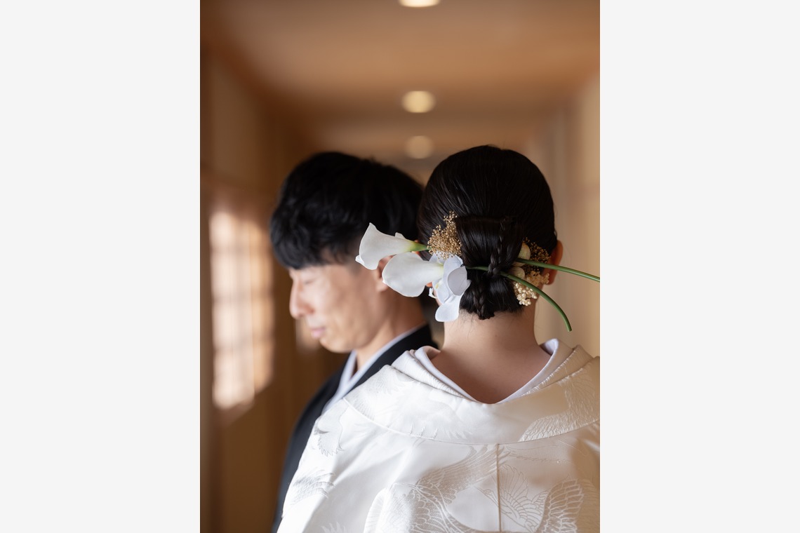 藤原和彦が撮影した「ハレの日　和装」の写真