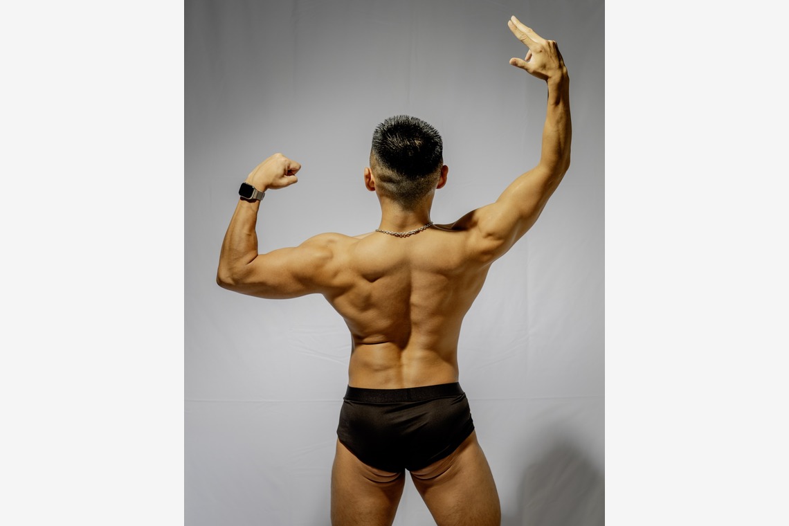 星野　蓮が撮影した「ボディメイク・ポージング撮影（スタジオ／埼玉・新座）」の写真