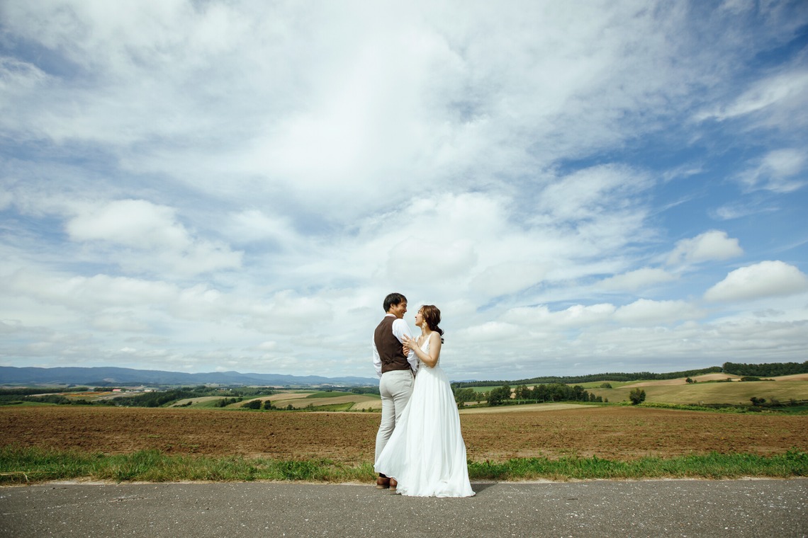 uno e creative act.が撮影した「富良野・美瑛　ロケーションフォトウェディング」の写真