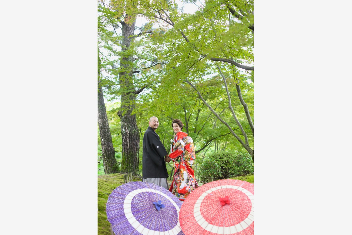 KIKIウェディングが撮影した写真のアルバム「和装と洋装での前撮り」