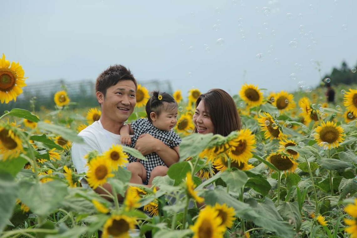 理 S PHOTOが撮影した「鼻高展望ひまわり畑」の写真