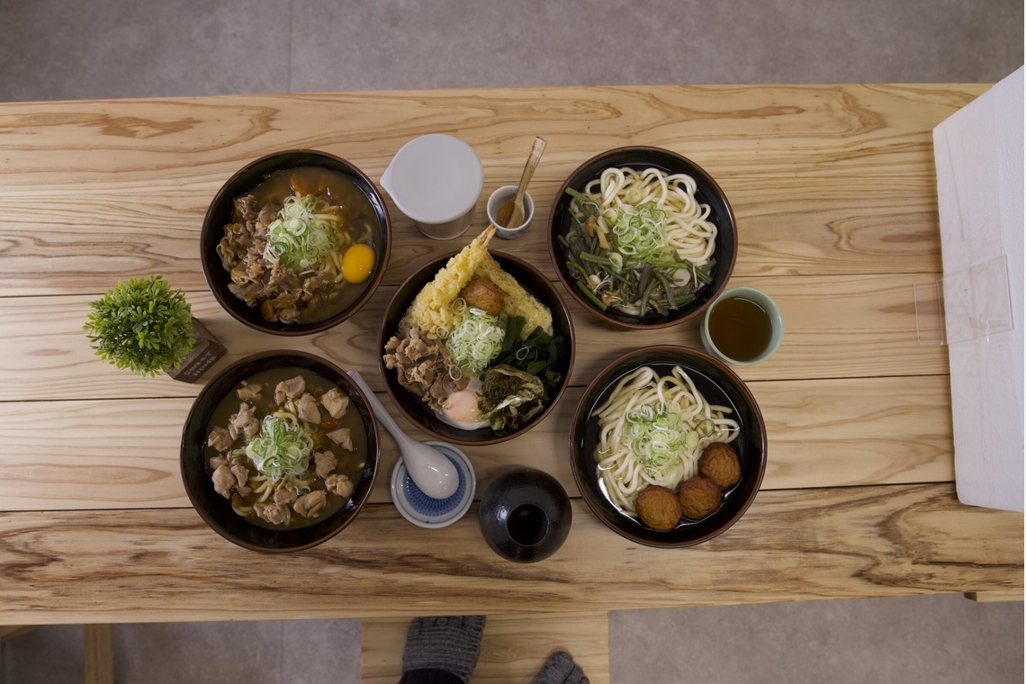 花井裕造が撮影した「うどんそば西の浦」の写真