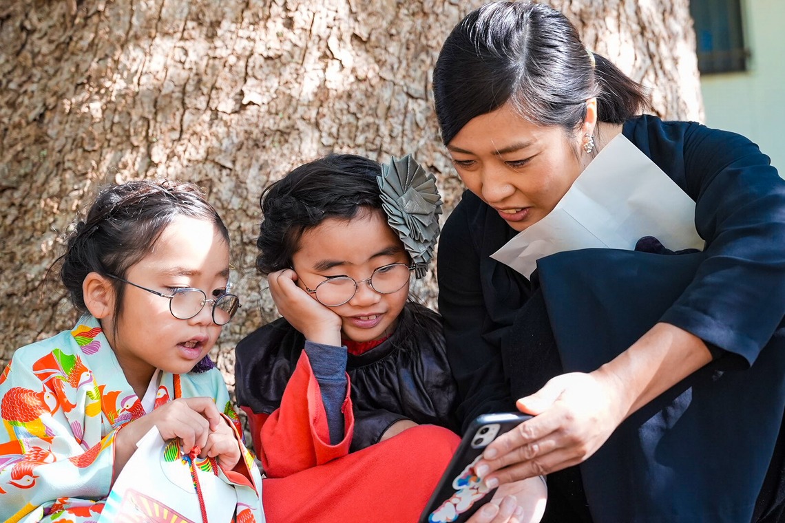 心綴フィルムが撮影した「七五三①」の写真