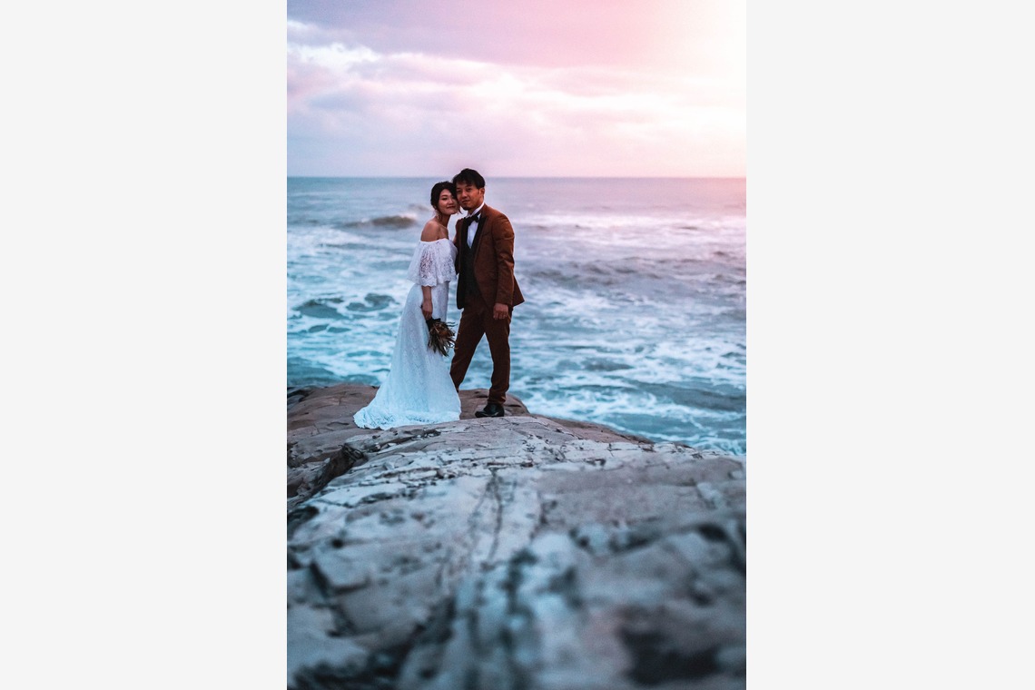 kudophotoが撮影した「フォトウエディング＿海岸」の写真