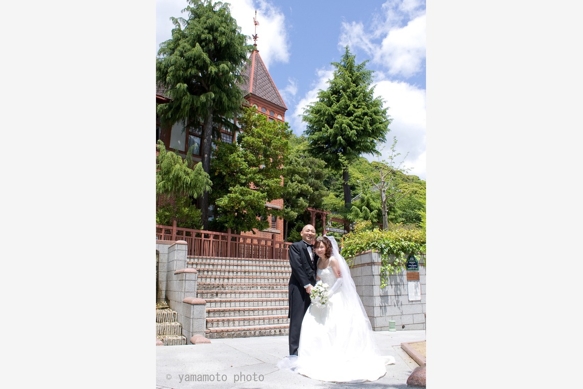 山本写真館が撮影した「神戸北野ロケーション」の写真