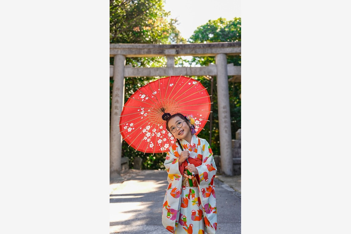 心綴フィルムが撮影した「七五三①」の写真