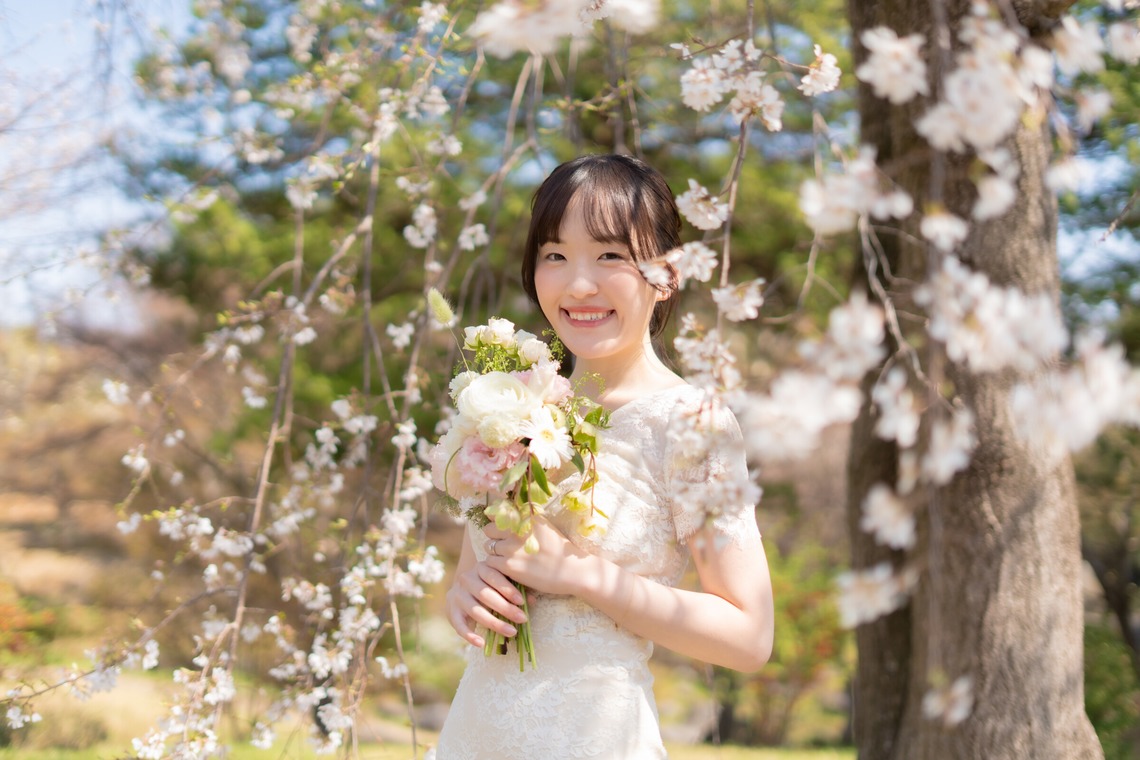 Photo of Wedding photo shoot at Showa Memorial Park taken by 鈴木美咲