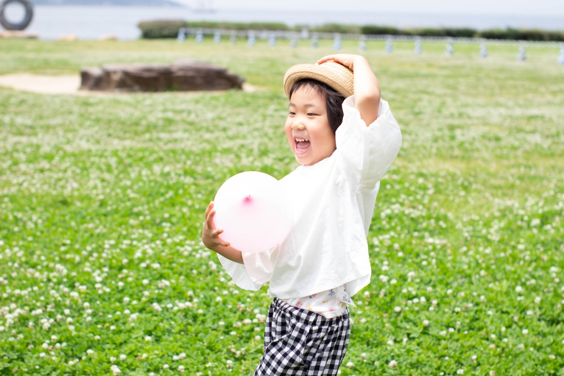 すみれふぉとが出張撮影した家族写真(キッズ,ベビーフォト)などが写った「新緑撮影会?」の家族写真