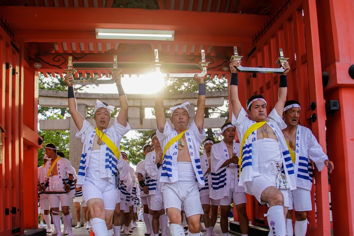 河野慈圓が撮影した写真のアルバム「イベント撮影　住吉大社御輿渡御」