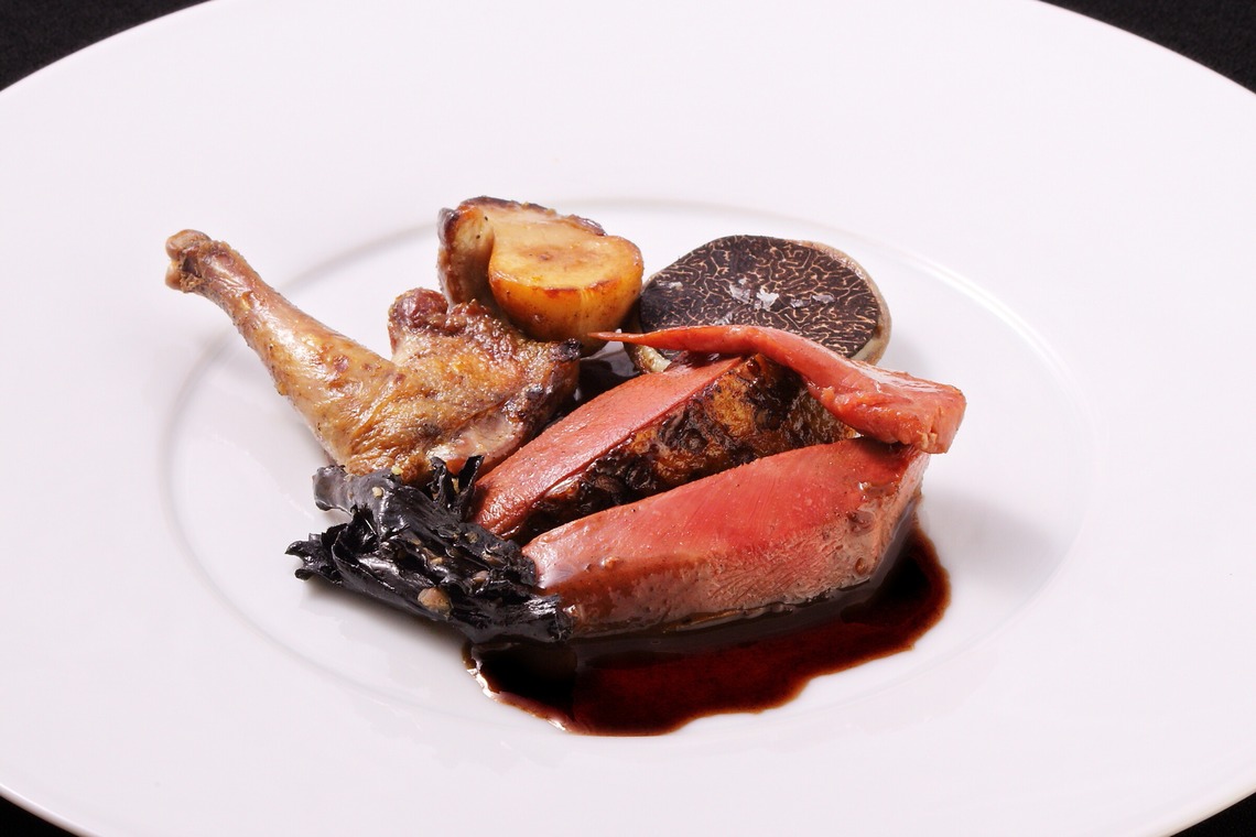 森安　照が撮影した「ビストロ・メニュー」の写真