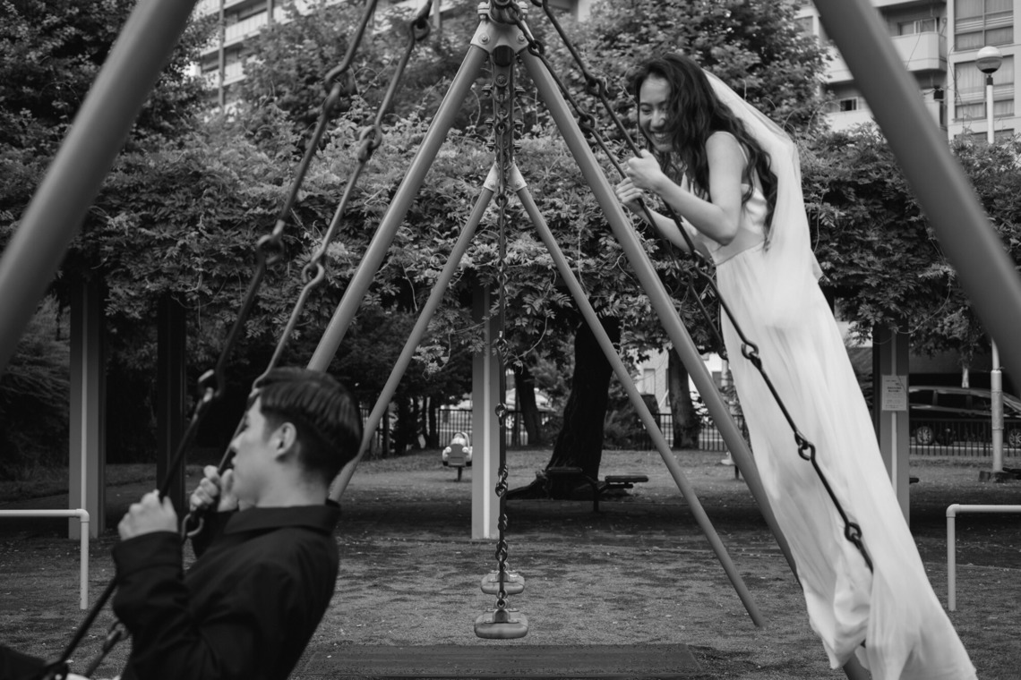 uno e creative act.が撮影した「街中スナップで残す二人だけのラブストーリーフォト」の写真