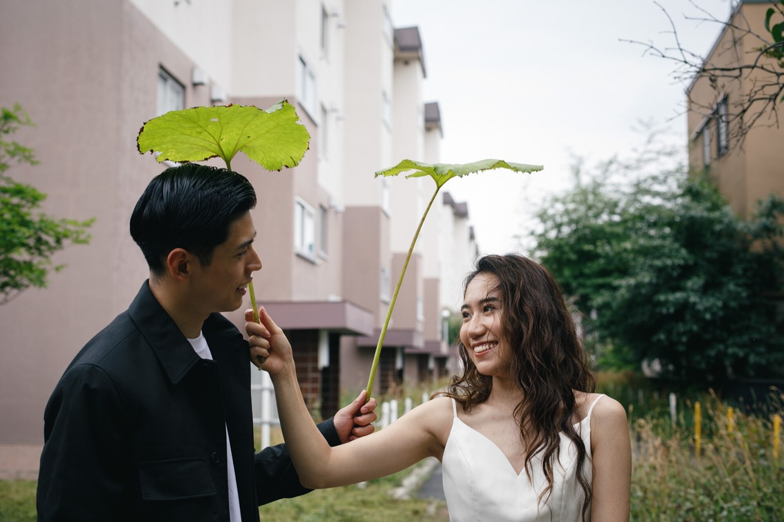 uno e creative act.が撮影した「街中スナップで残す二人だけのラブストーリーフォト」の写真