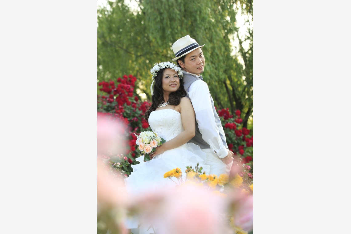 ウェディングMuskatDue (山田隆)が撮影した写真のアルバム「岐阜県岐阜市、岐阜公園」