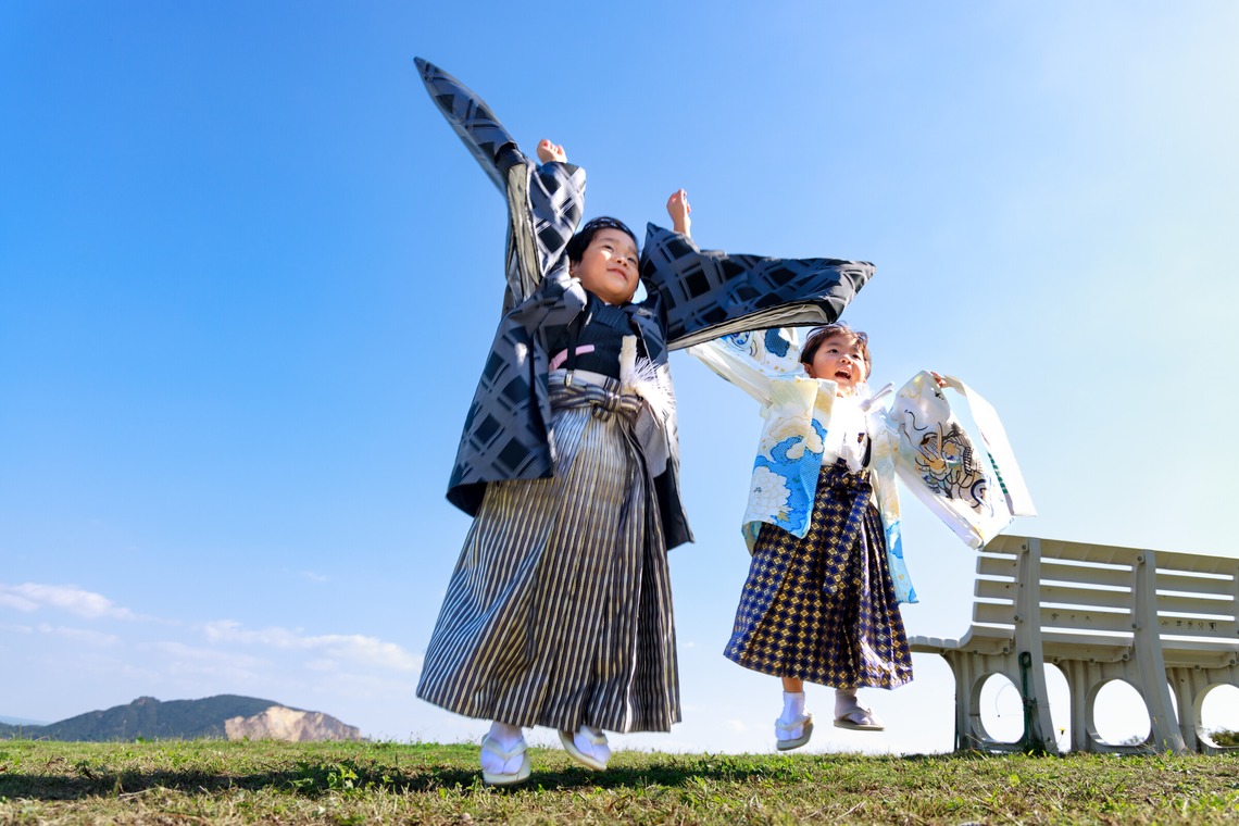 真方　祥が撮影した「七五三参り記念写真」の写真