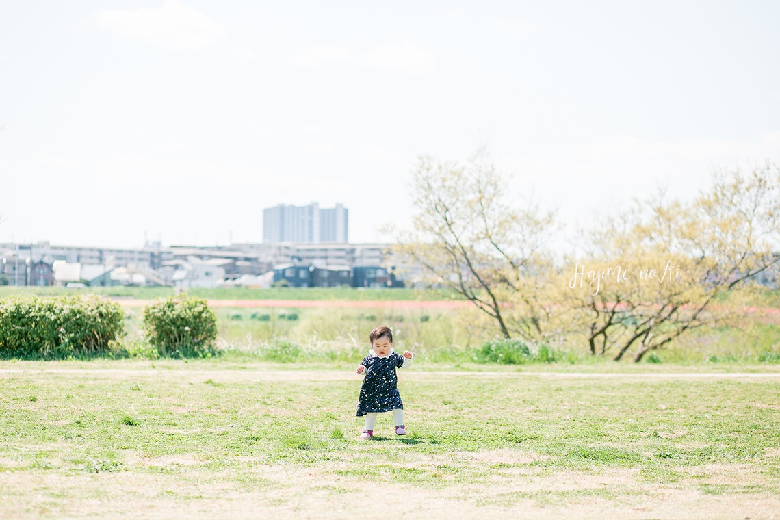 Hajime no Ai Photographyが出張撮影した家族写真(キッズ,ベビーフォト)などが写った「ファミリーフォト@二子玉川」の家族写真