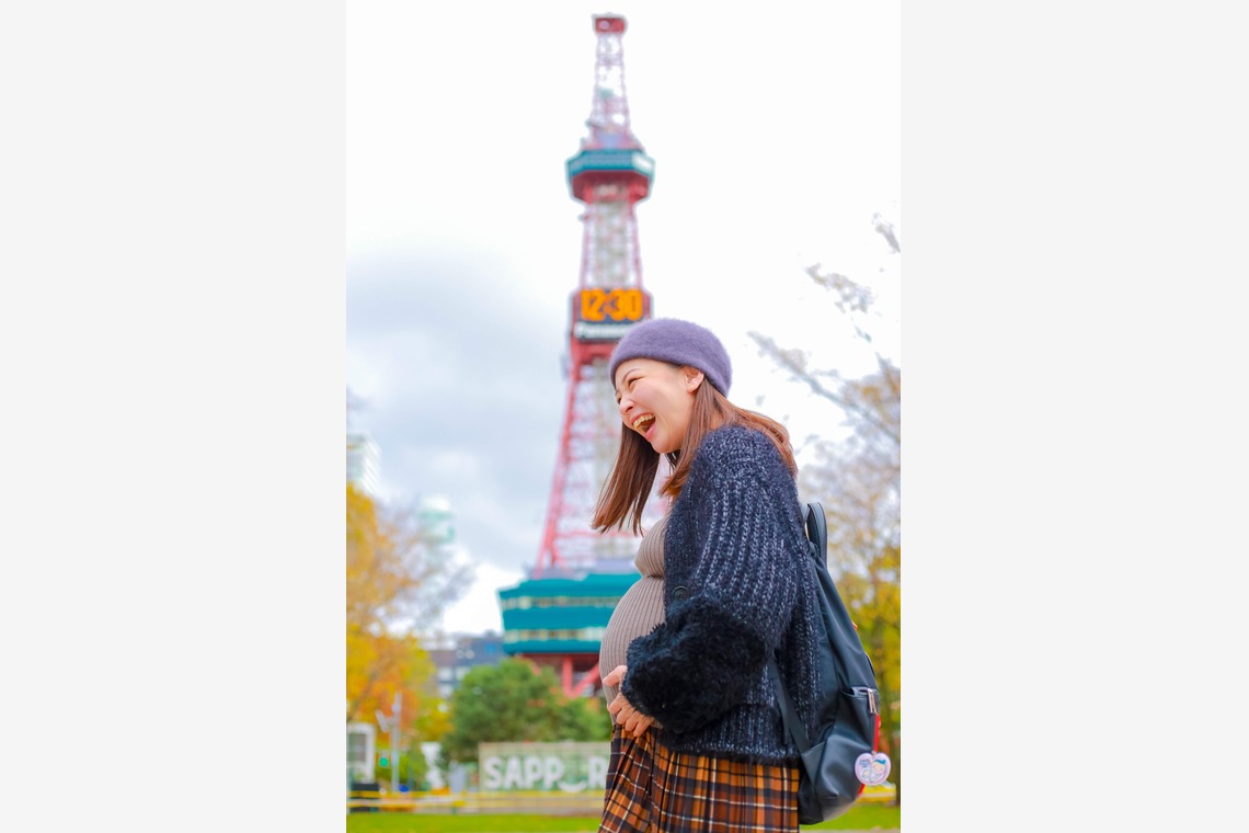 中井企画が撮影したマタニティフォトのアルバム「マタニティフォト(札幌）」