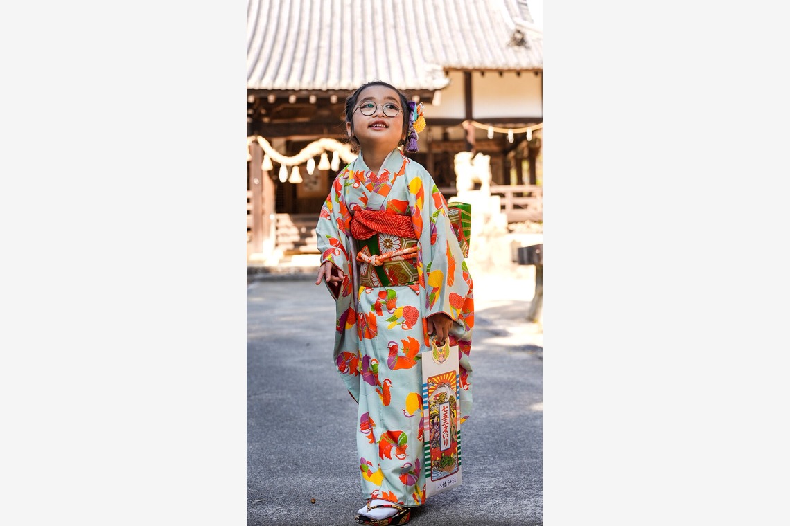 心綴フィルムが撮影した「七五三①」の写真