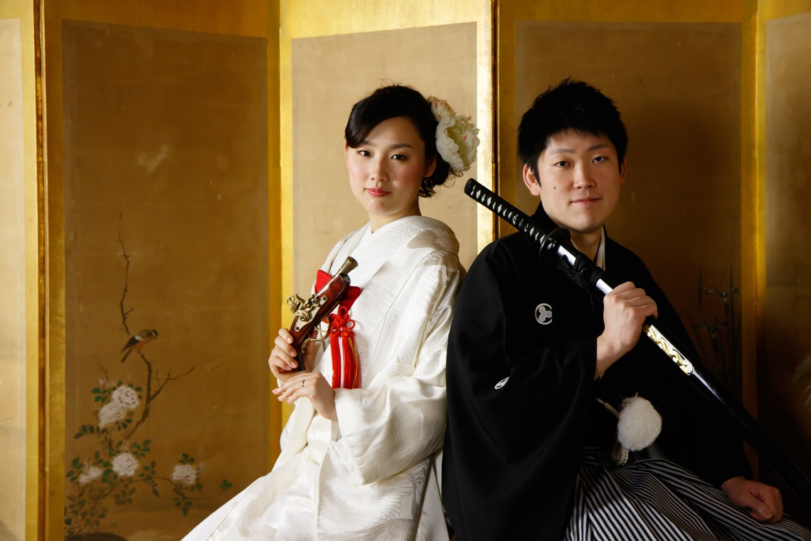 Photo of wedding kimono taken by Smilehunter