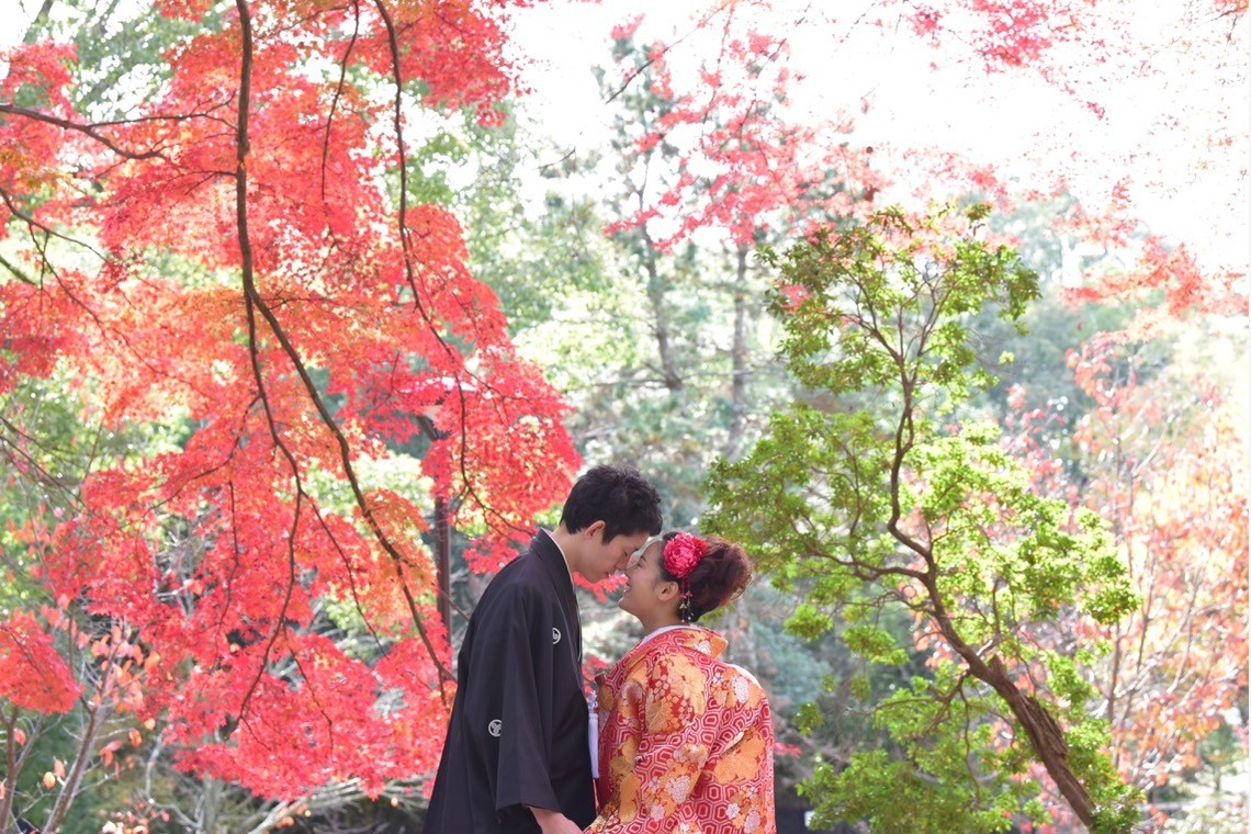 Album of the Wedding, Bridal taken by Kiki photo works - Pre Weddingphotoshoot in Nara Park