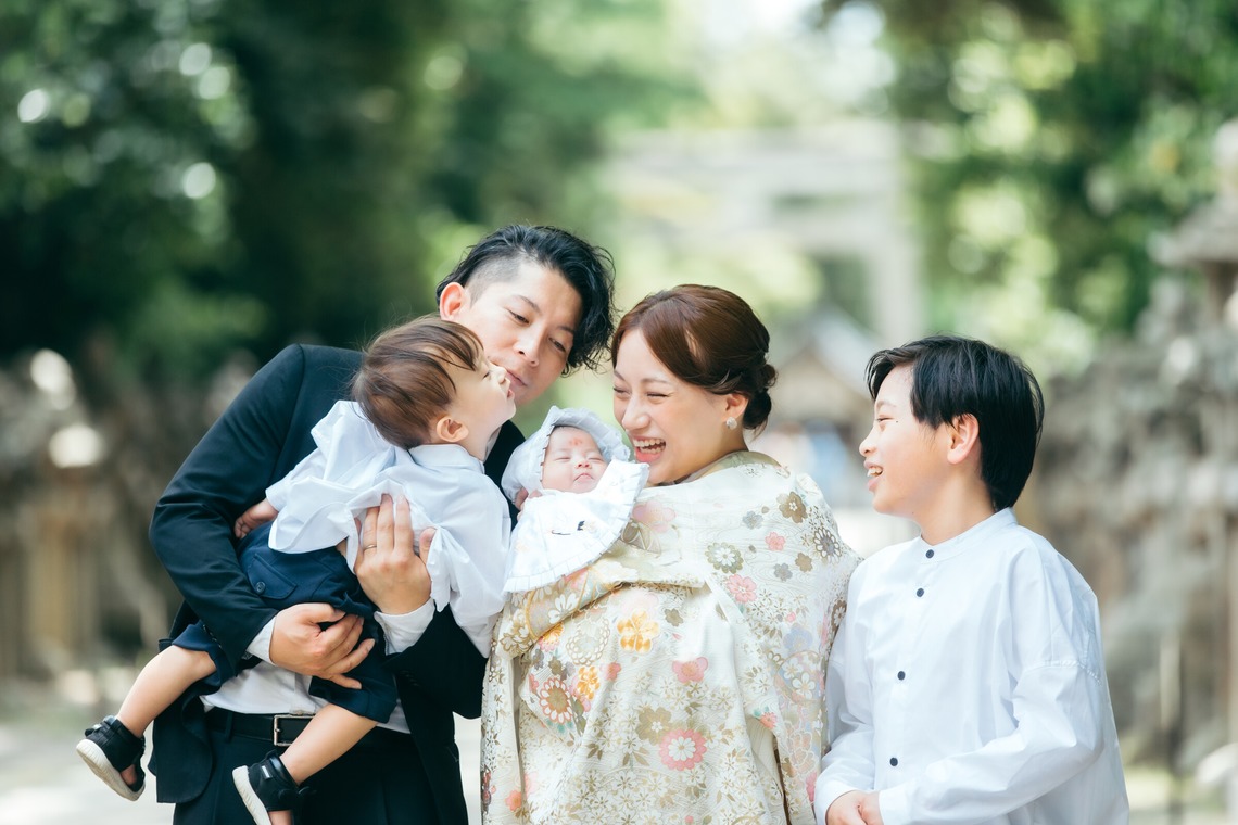 株式会社Ervaが撮影した「お宮参り撮影（石清水八幡宮）」の写真