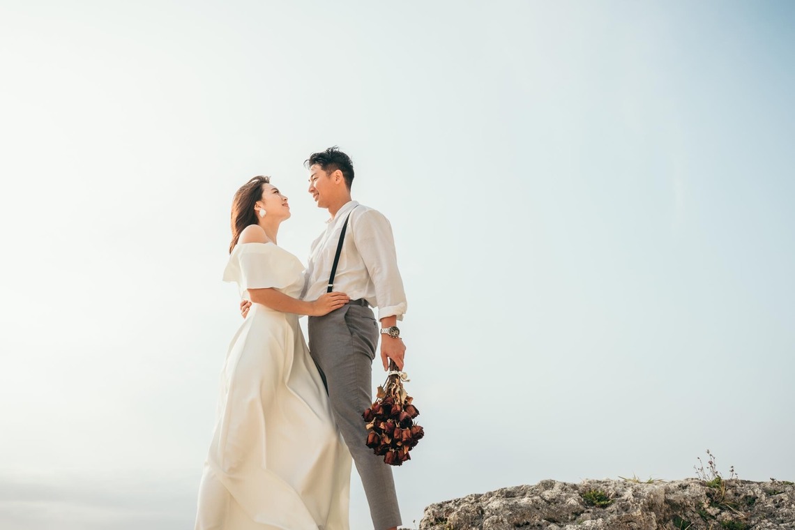 ポートレート沖縄が撮影した「ビーチフォトウエディング」の写真