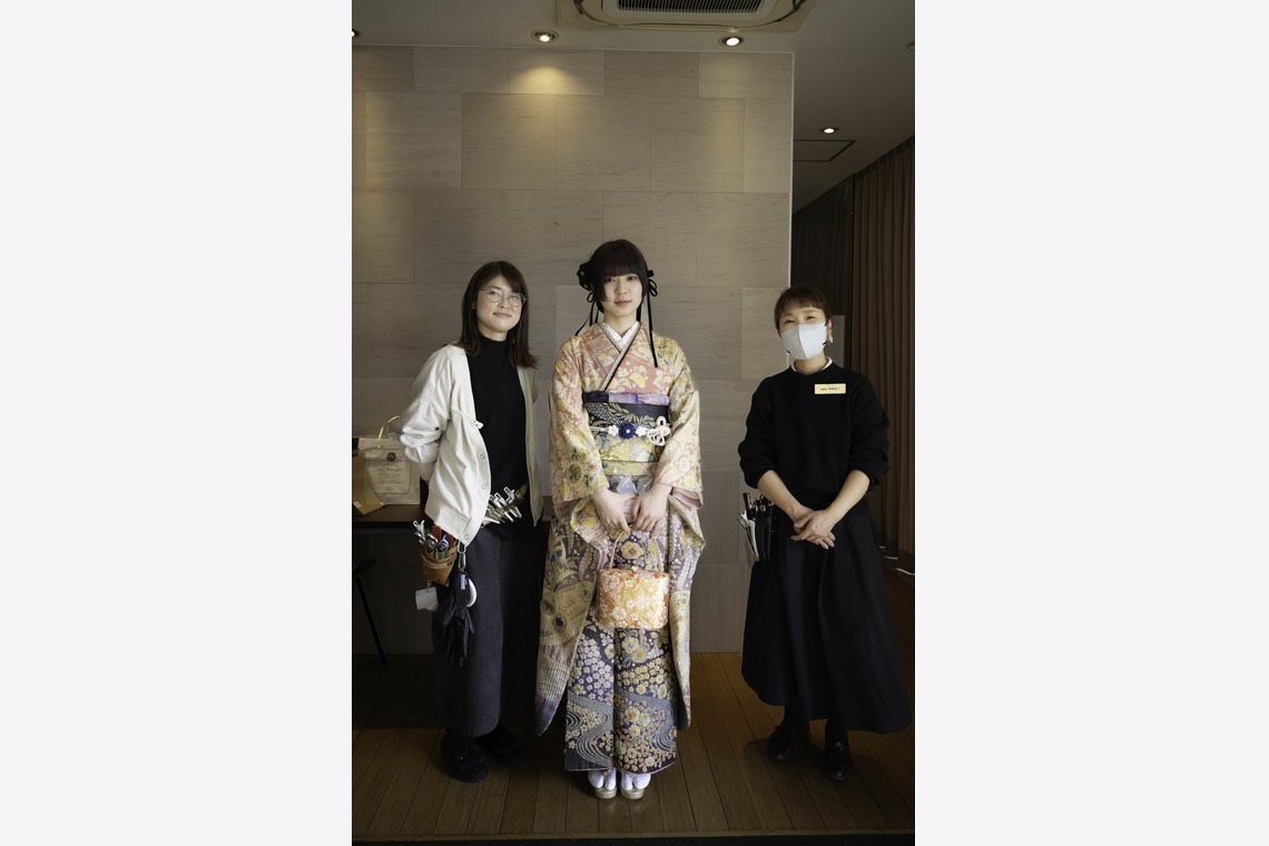 スタジオルミが撮影した成人式撮影のアルバム「スナップ」