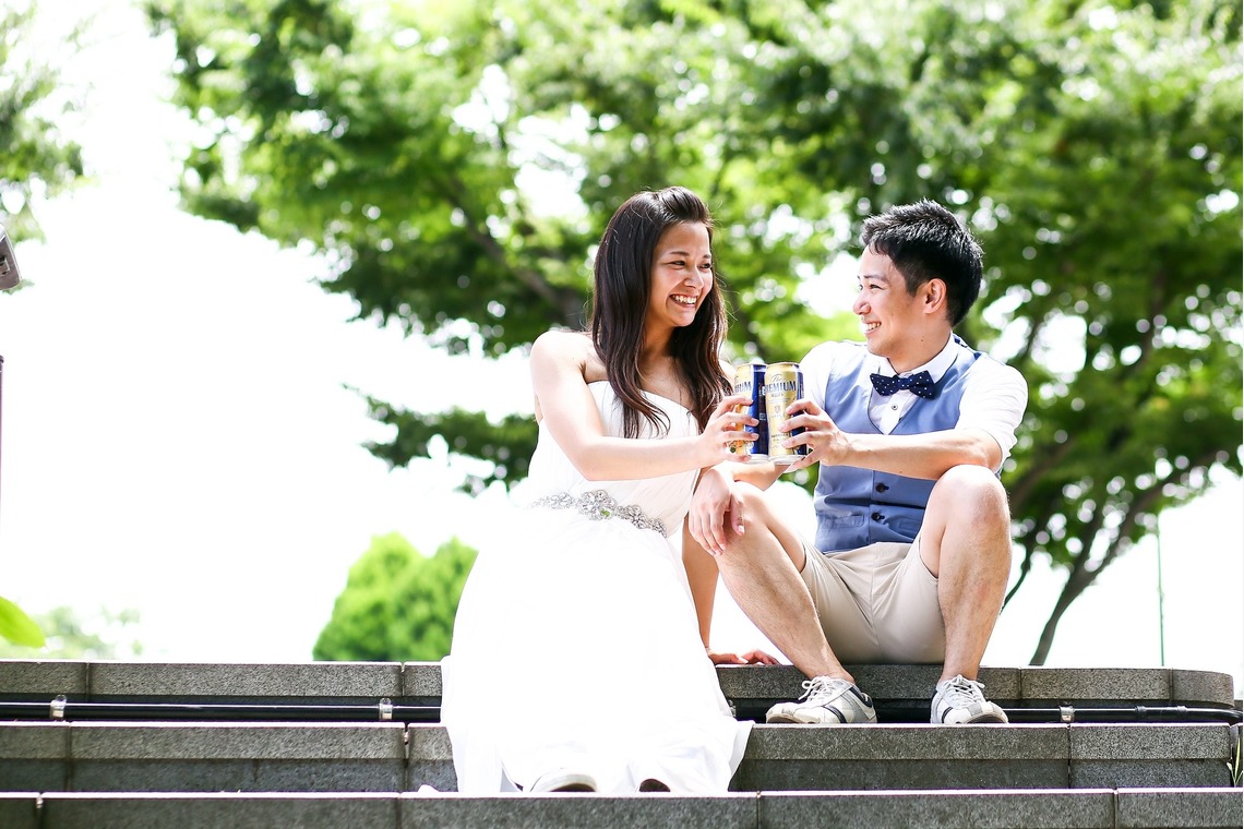 加倉井 規晃が撮影した「ロケーション・前撮り・公園・海」の写真