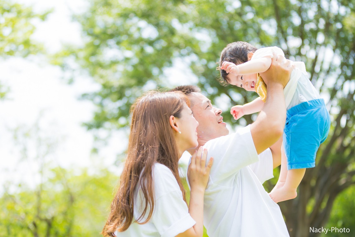 Nacky Photoが撮影した「家族フォト」の写真