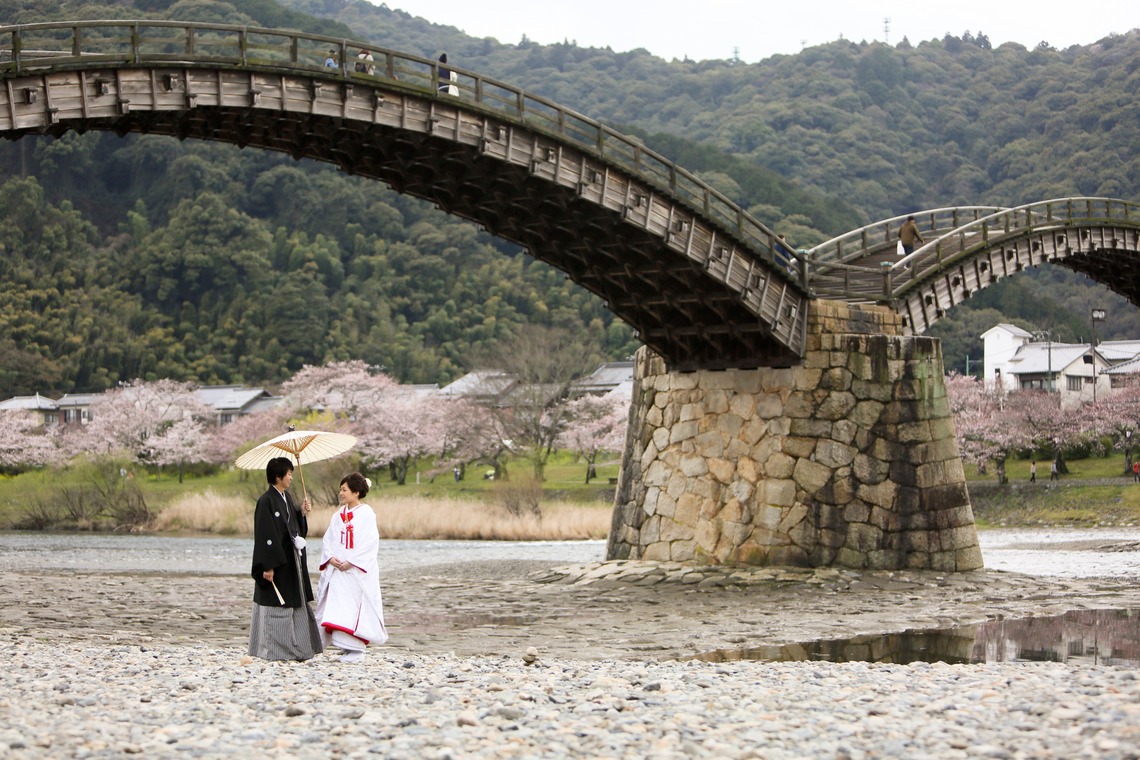 KIKIウェディングが撮影した「錦帯橋」の写真