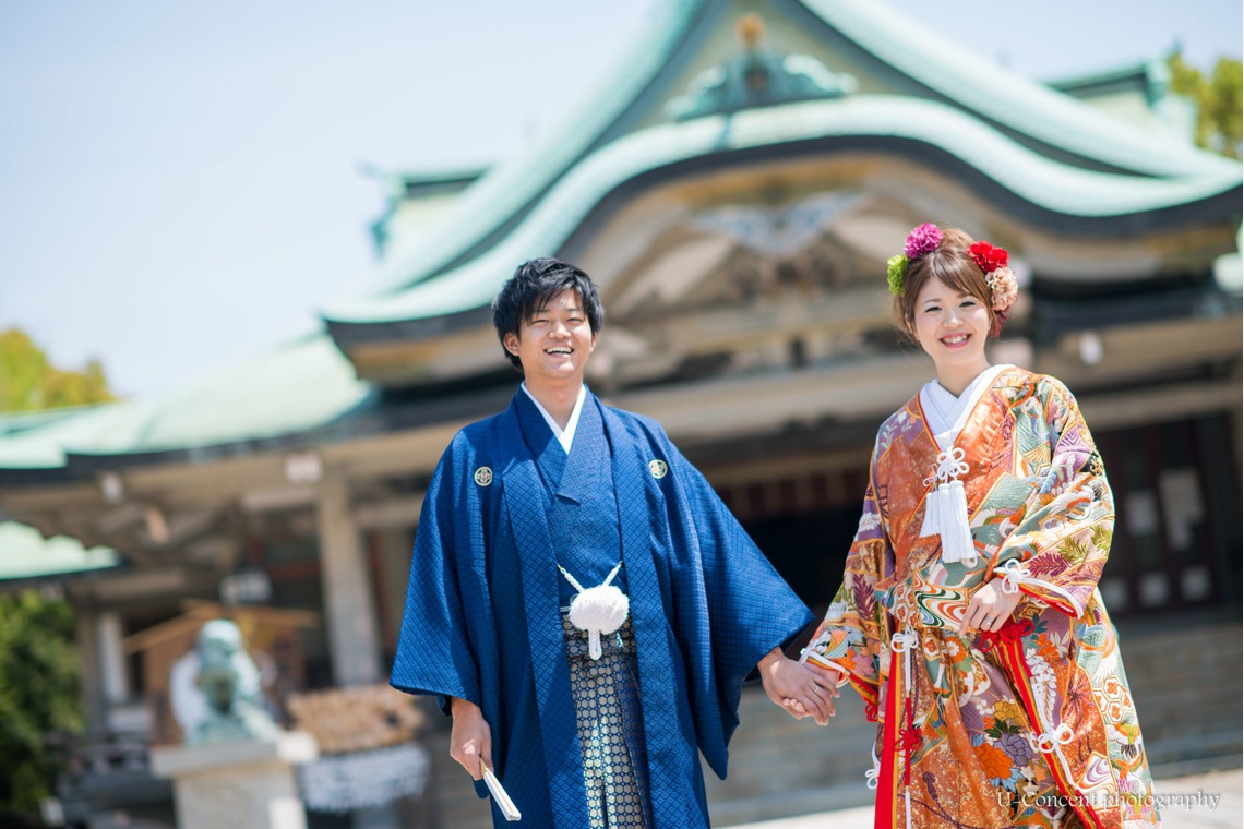 U-CONCENT (香川裕貴)が撮影した「和装ロケーション前撮り_大阪城公園」の写真