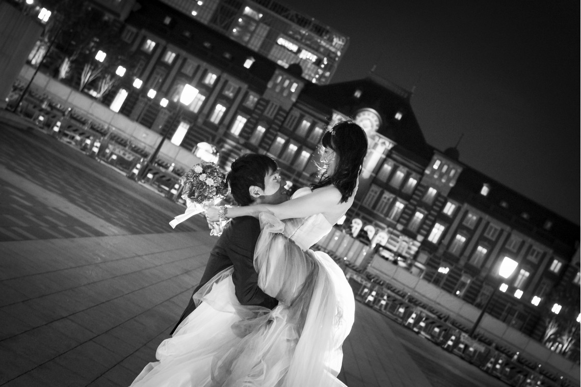 Photo of Tokyo station Night Photo taken by 24to Proddecu Photographer