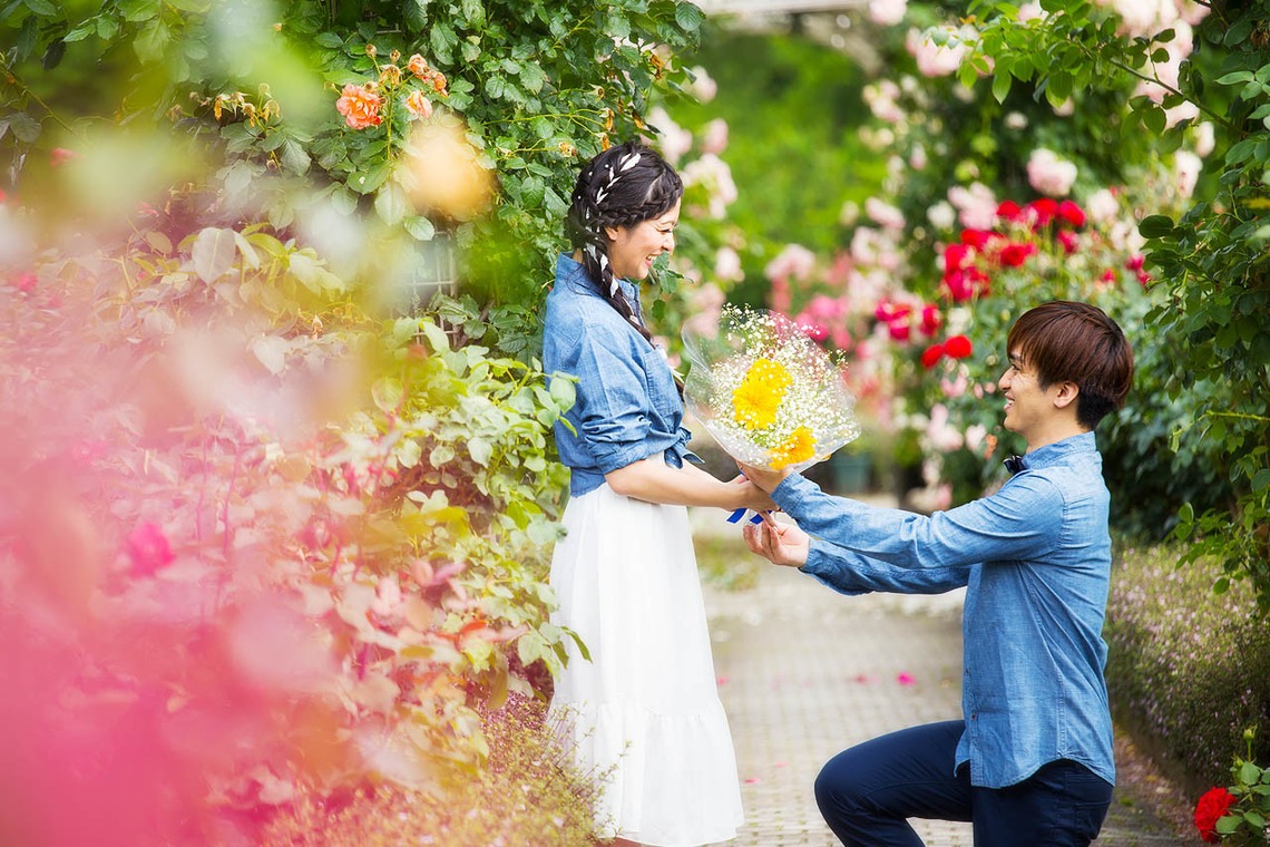 タカラモノ.foto　群馬の出張撮影カメラマンが撮影した写真のアルバム「エンゲージメントフォト at　群馬フラワーパーク」